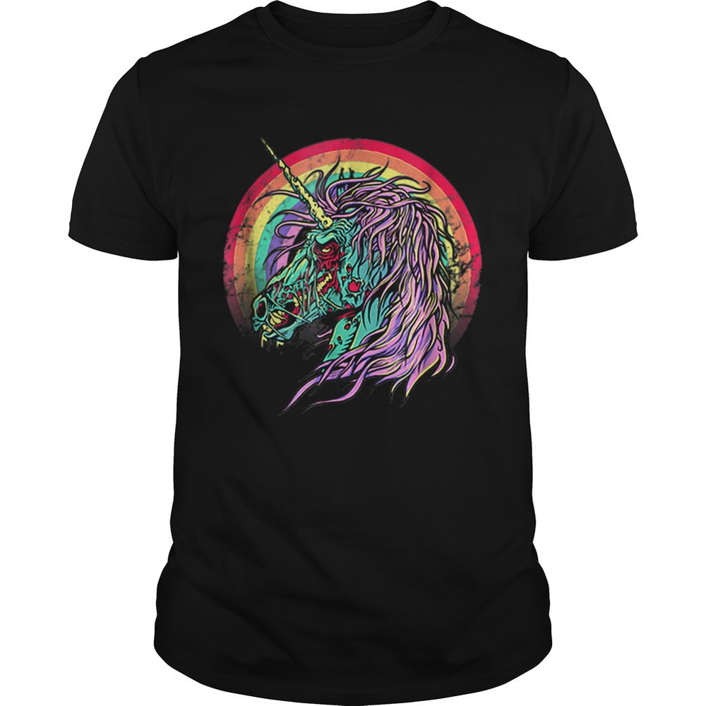 Nice Zombie Unicorn Unicorn  Shirt